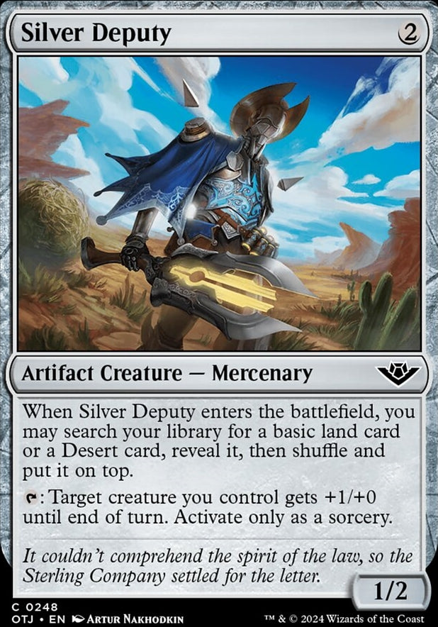 Silver Deputy [#0248] (OTJ-C-FOIL)