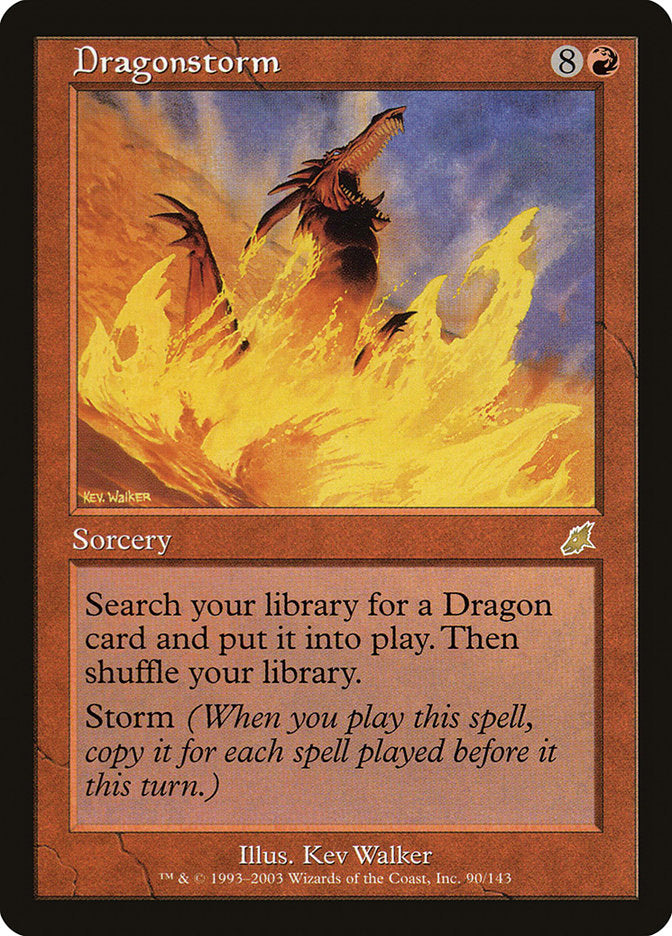 Dragonstorm (SCG-R) Light Play