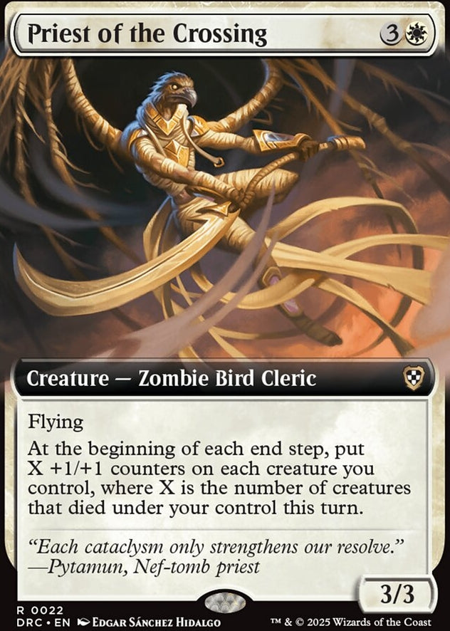 Priest of the Crossing [ #0022 Extended Art ] (DRC-R)
