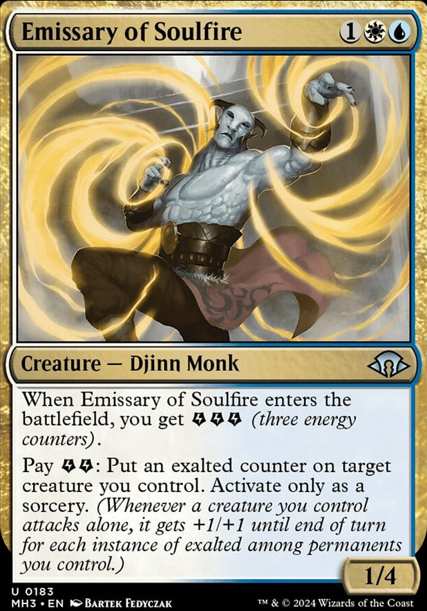 Emissary of Soulfire [#0183] (MH3-U-FOIL)