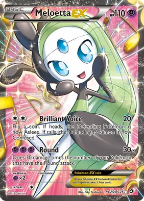 Meloetta EX (RC25/RC25) Full Art