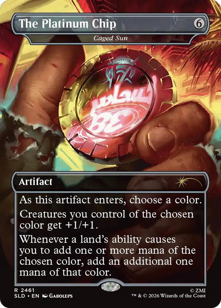 The Platinum Chip  [#2461] (SLD-R-FOIL)