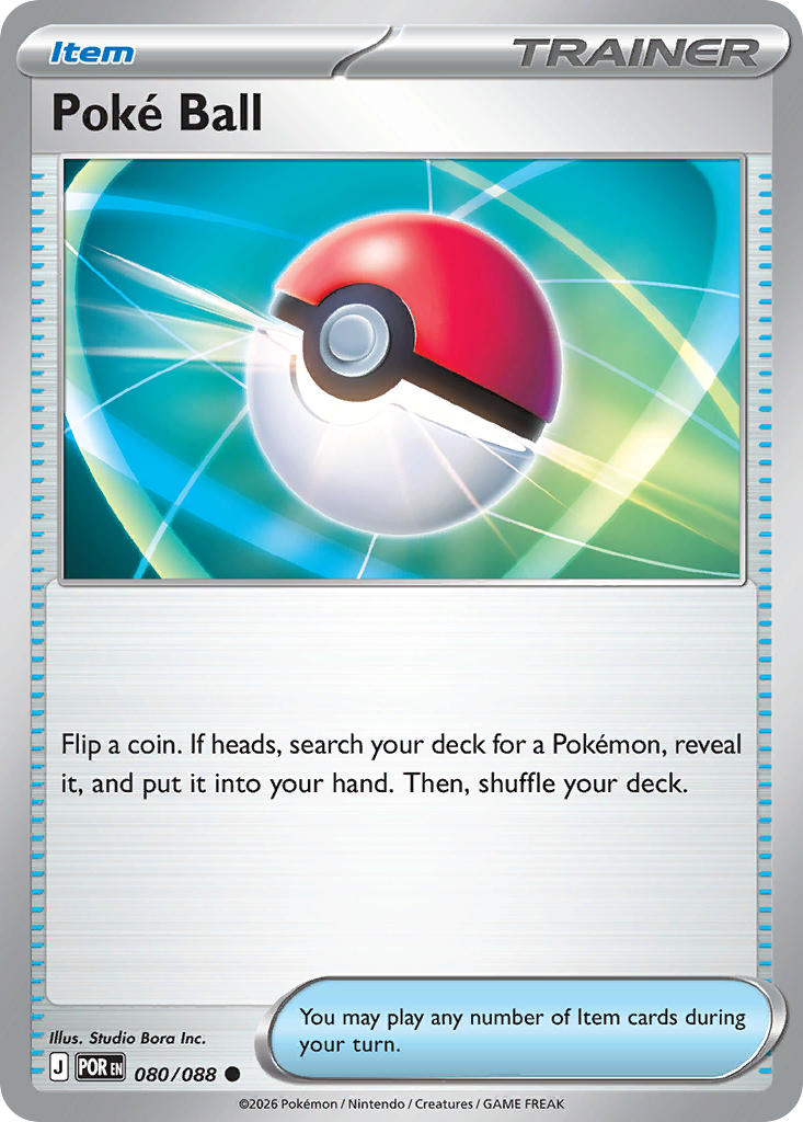 Poke Ball - 080/088 (POR) Common