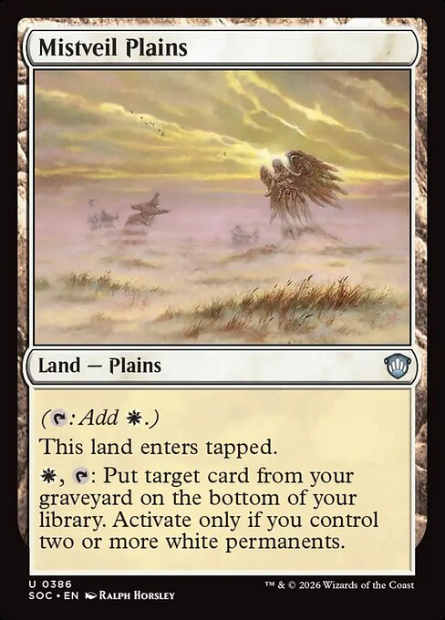 Mistveil Plains [ #0386 ] (SOC-U)