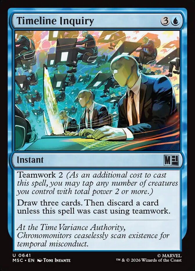 Timeline Inquiry [ #0641 ] (MSC-U)