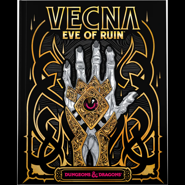 D&D 5E: Adventure 17 - Vecna: Eve of Ruin - For levels 10-20 (Hobby Store Exclusive Cover) (USED)