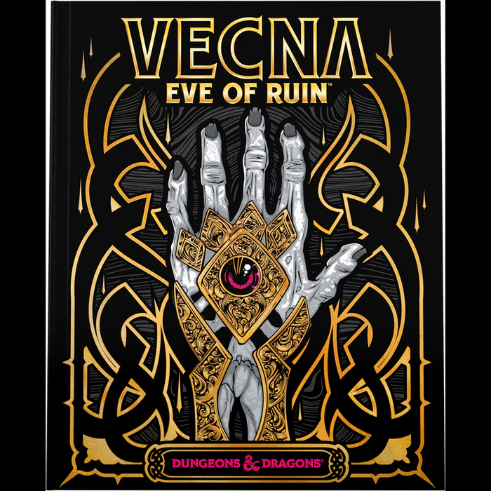 D&D 5E: Adventure 17 - Vecna: Eve of Ruin - For levels 10-20 (Hobby Store Exclusive Cover) (USED)