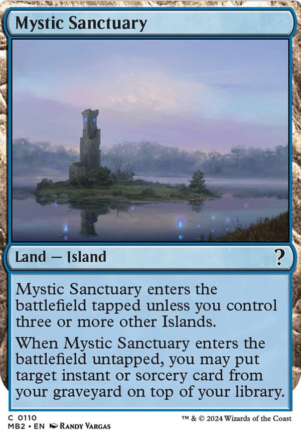 Mystic Sanctuary [#0110 White-Border] (MB2-C)