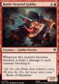 Battle-Scarred Goblin [ #0192 ] (HOC-C)