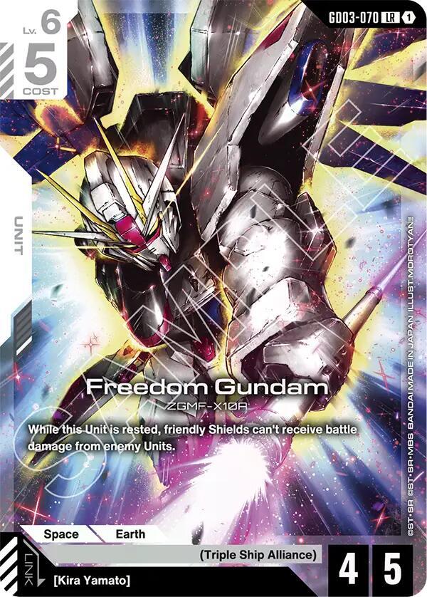 Freedom Gundam - GD03-070 (GD03) - Near Mint (LR)