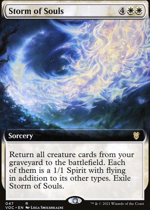 Storm of Souls [ #0047 Extended Art ] (VOC-R)