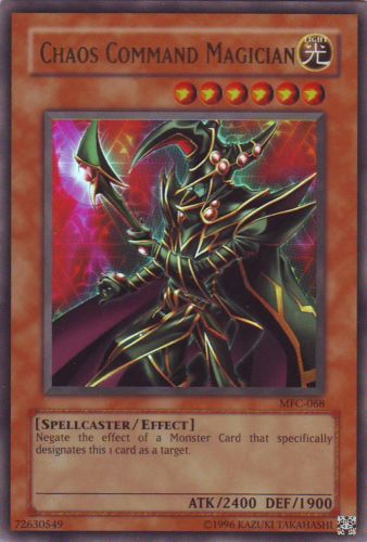 Chaos Command Magician (MFC-068) Ultra Rare - Heavy Play Unlimited