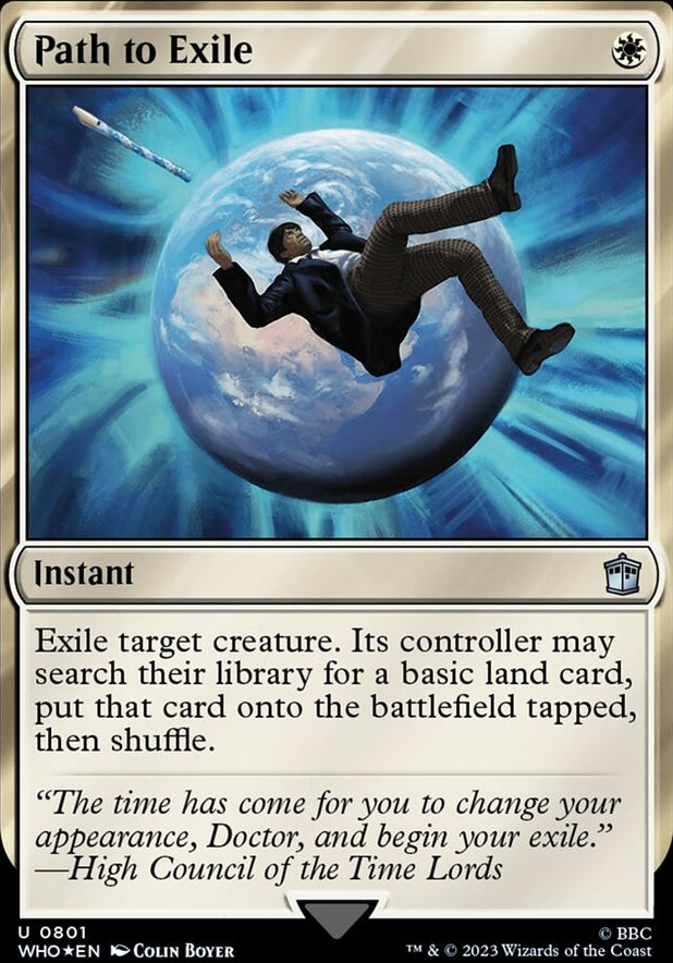 Path to Exile [#0801 Surge Foil Reprint] (WHO-U)