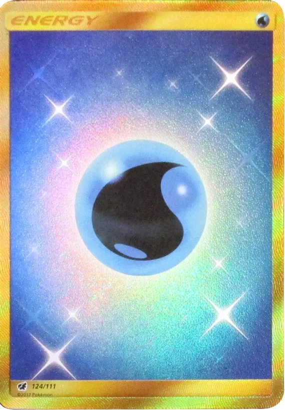 Water Energy - 124/111 (CIN) Secret Rare - Near Mint Holofoil