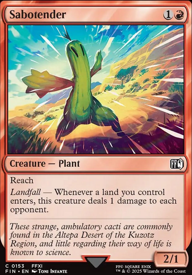 Sabotender [ #0153 ] (FIN-C)