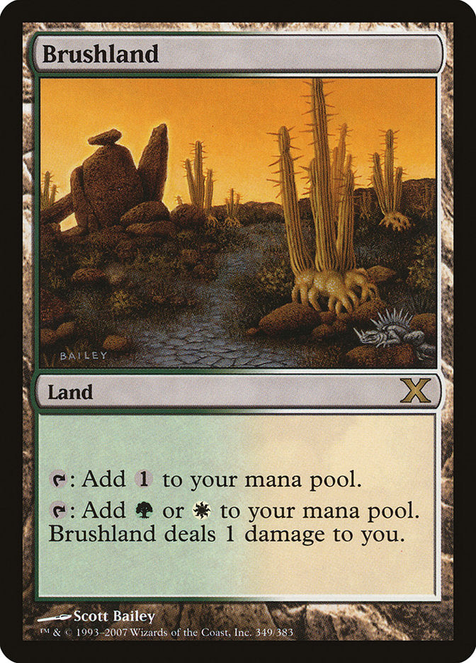 Brushland (10E-R) Heavy Play