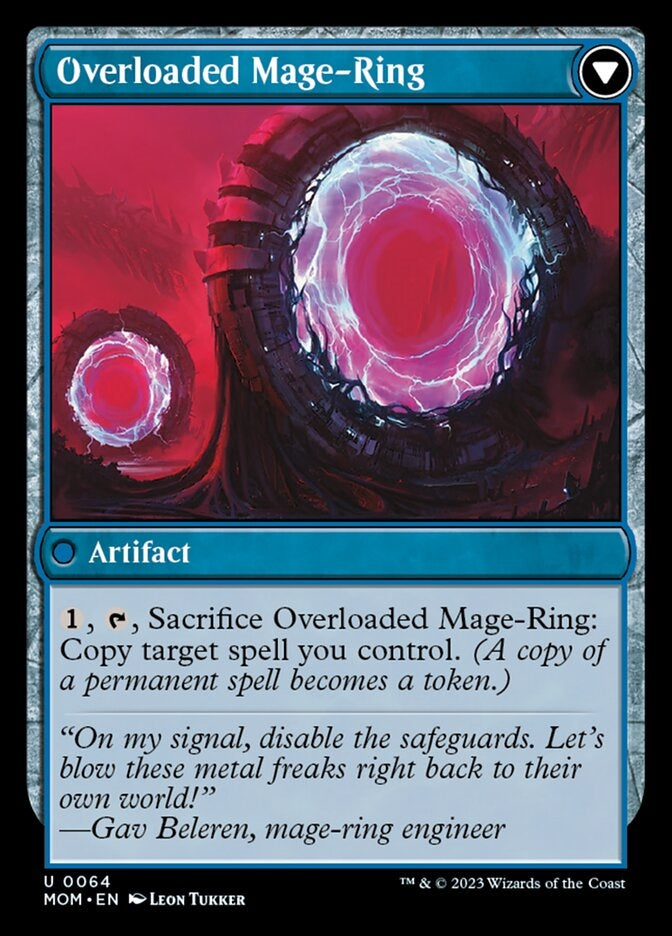 Invasion of Vryn // Overloaded Mage-Ring [