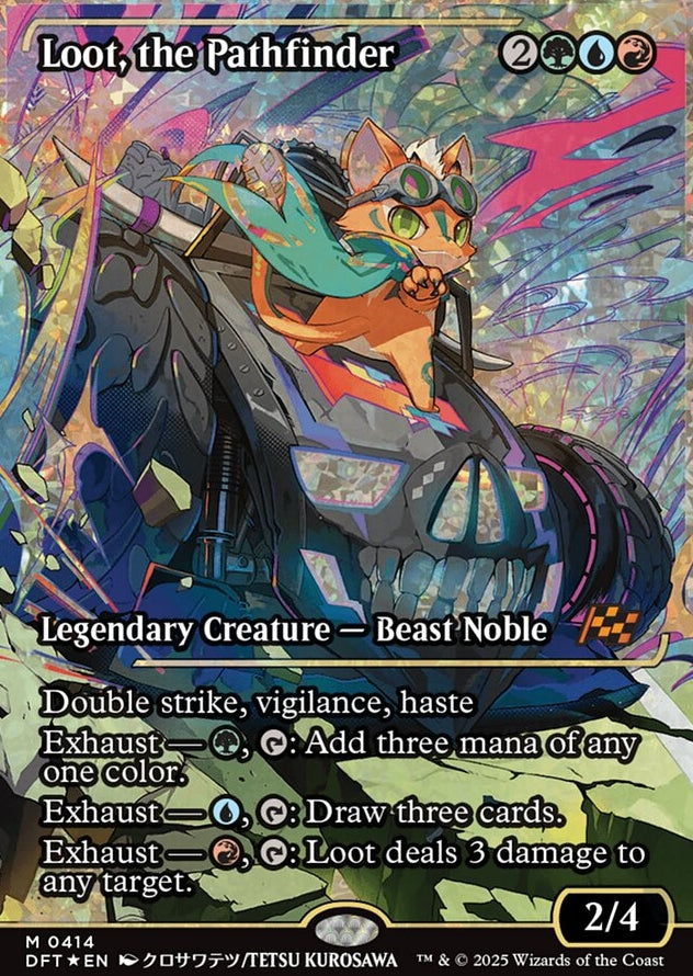 Loot, the Pathfinder [ #0414 Fracture Foil ] (DFT-M)