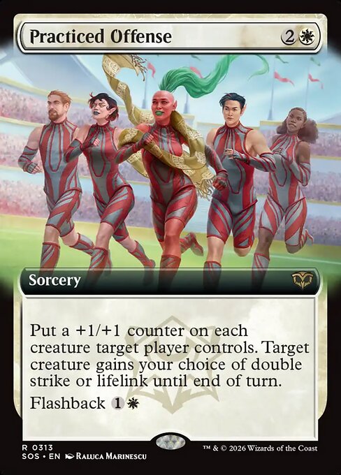 Practiced Offense [ #0313 Extended Art ] (SOS-R)