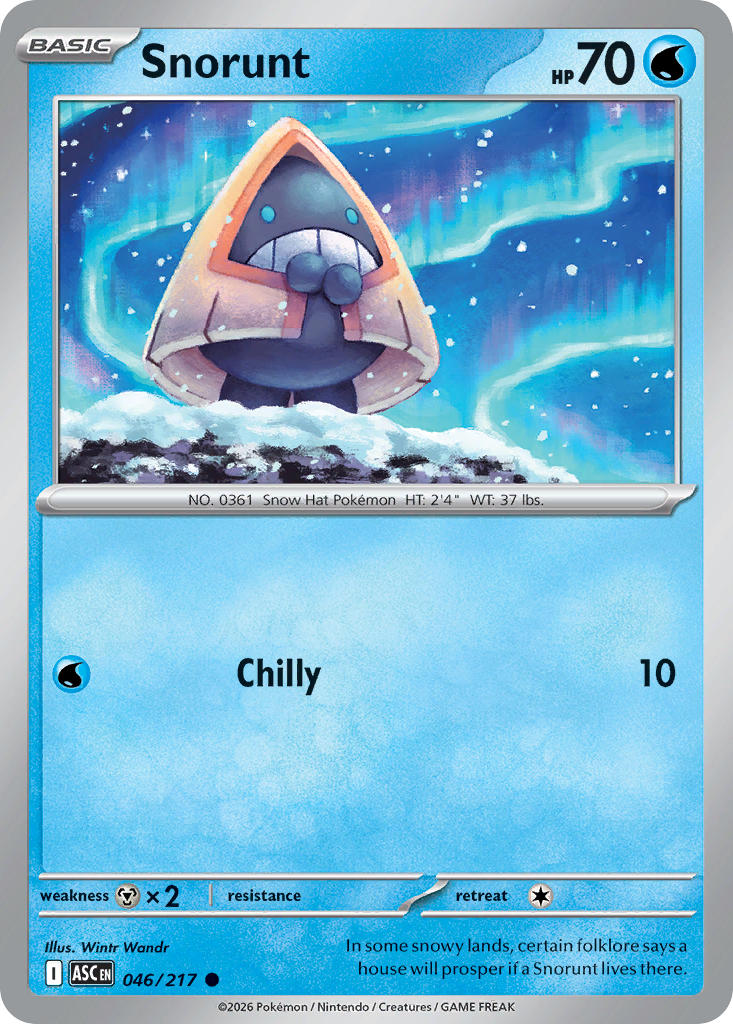 Snorunt - 046/217 (ASC) Common