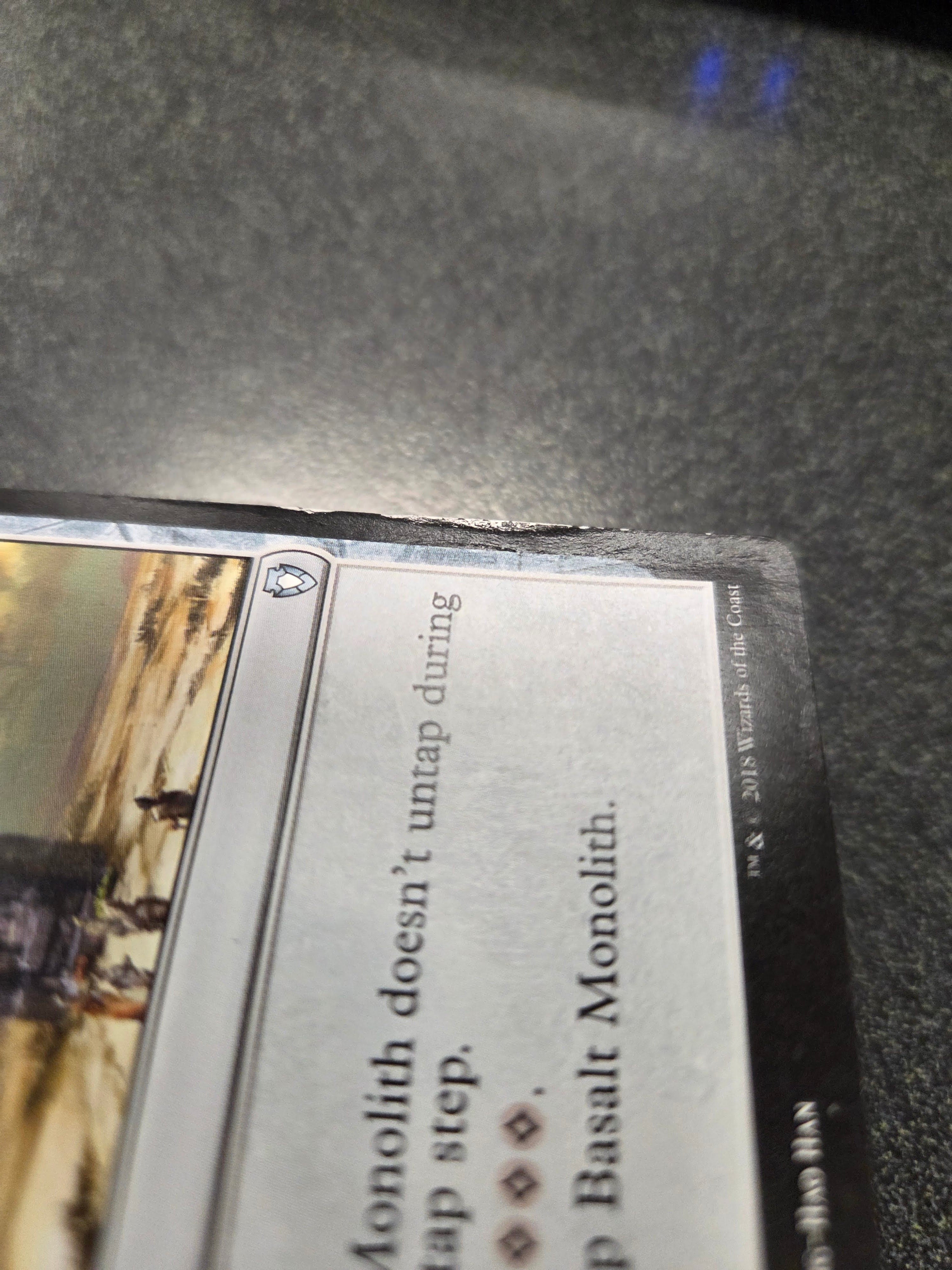 Basalt Monolith (CM2-U) Damaged