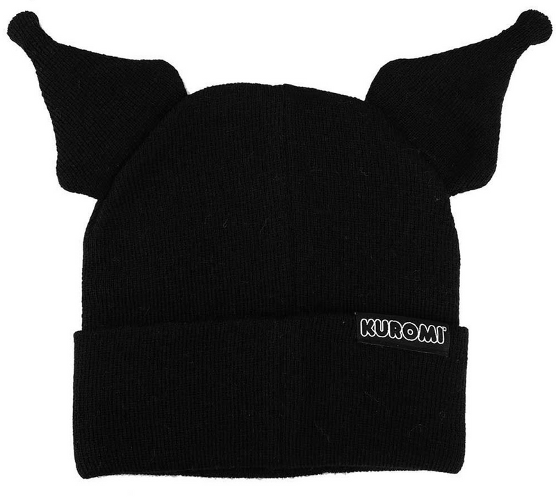 Kuromi 3D Plush Ears Cosplay Beanie