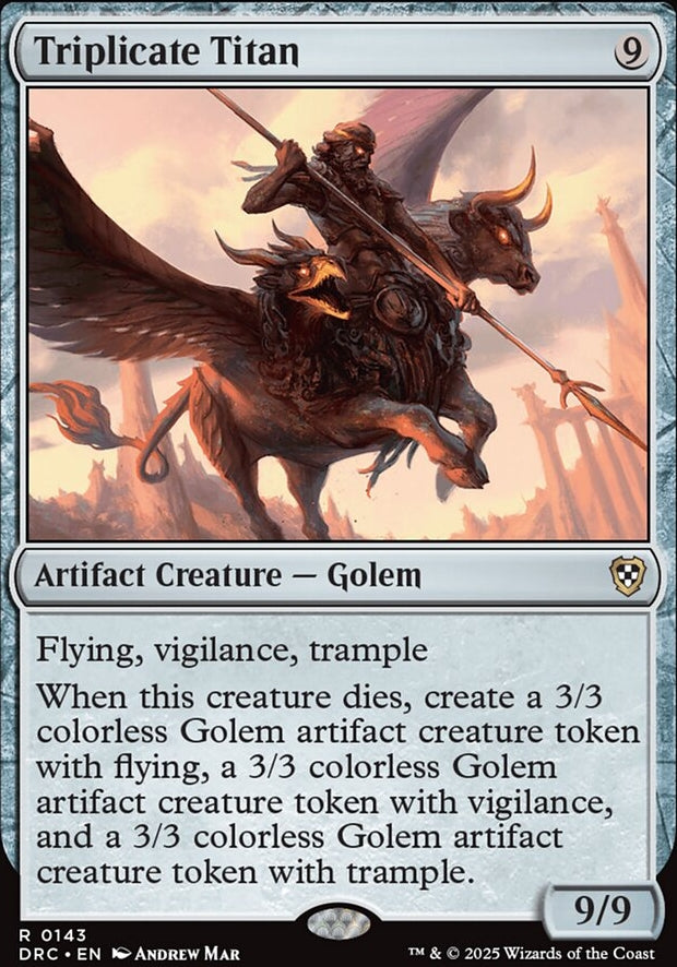 Triplicate Titan [ #0143 ] (DRC-R)