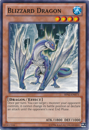 Blizzard Dragon (Mosaic Rare) (BP02-EN075) Mosaic Rare - Near Mint Unlimited