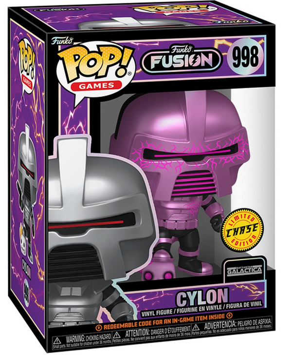 POP Figure: Funko Fusion #0998 - Cylon (Chase)