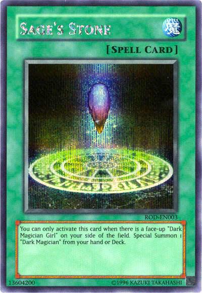 Sage's Stone (ROD-EN003) Secret Rare - Near Mint Unlimited