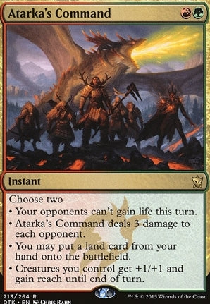 Atarka's Command (DTK-R-FOIL)
