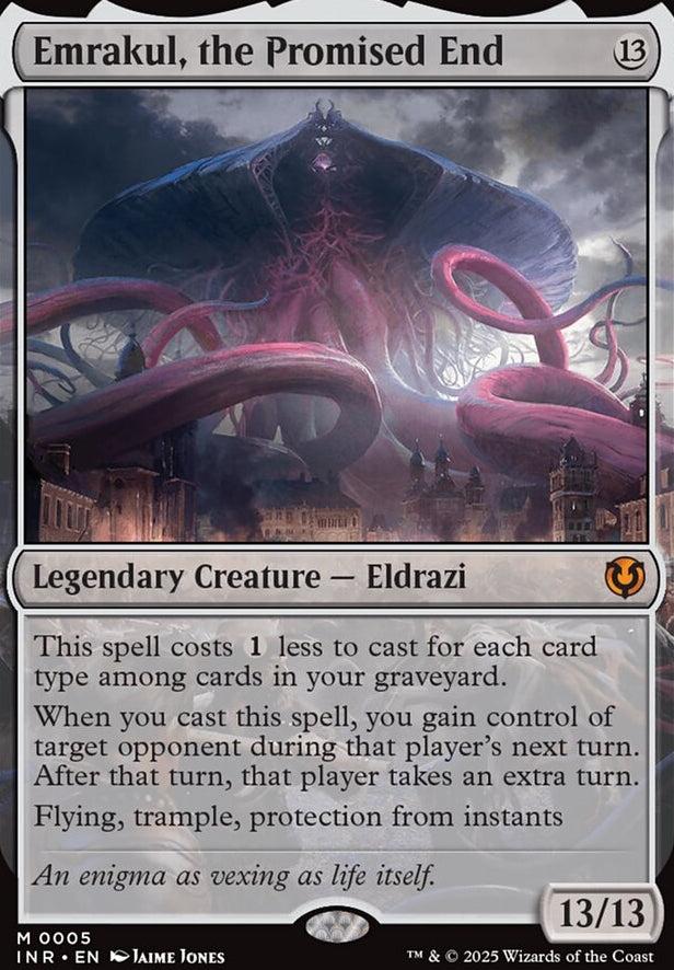Emrakul, the Promised End [ #0005 ] (INR-M-FOIL)