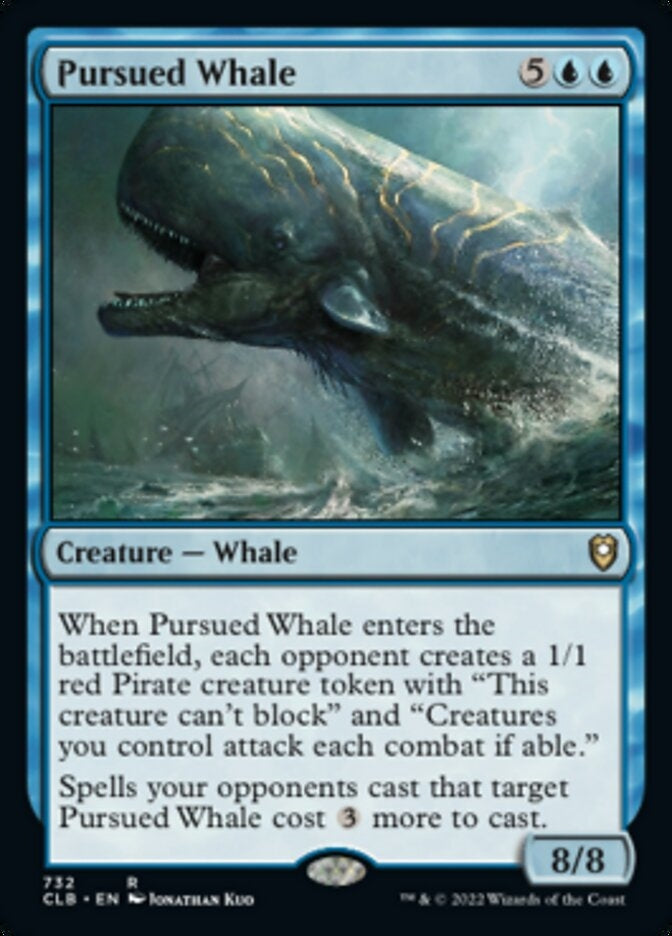 Pursued Whale [#732 Commander Decks] (CLB-R)