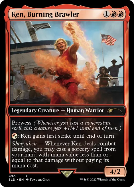Ken, Burning Brawler (SLD-R)