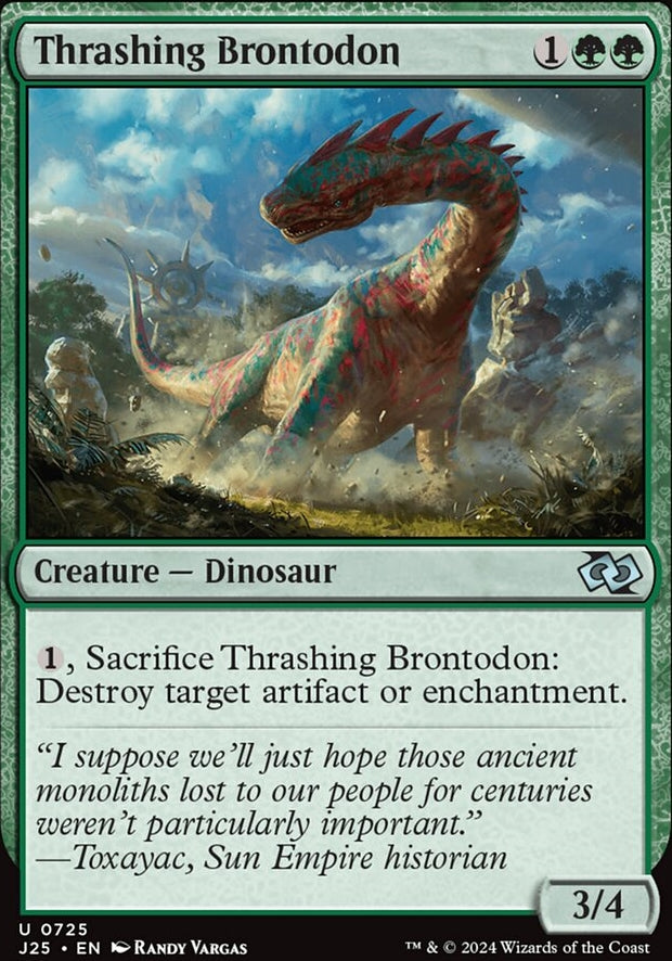 Thrashing Brontodon [