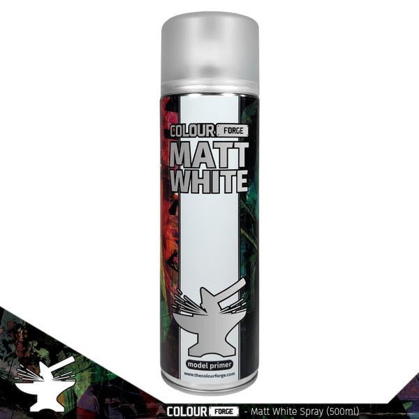 Colour Forge: Spray - Matt White (500mL)