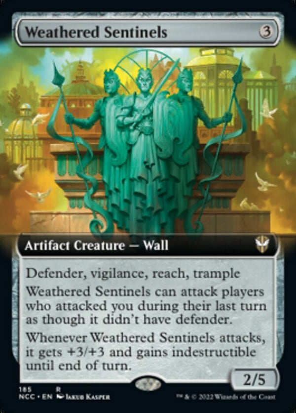 Weathered Sentinels [#185 Extended Art] (NCC-R)