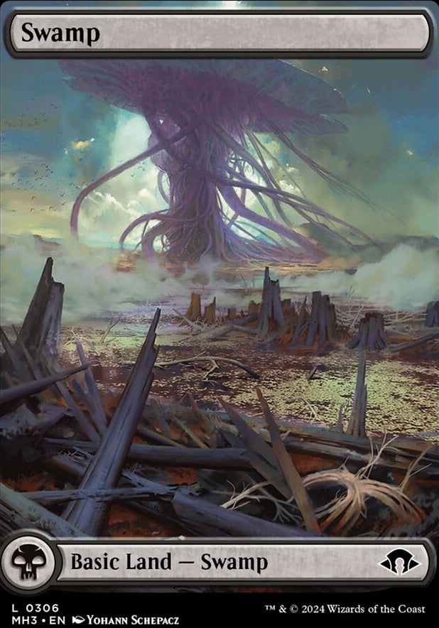 Swamp [#0306  Full Art] (MH3-C-FOIL)