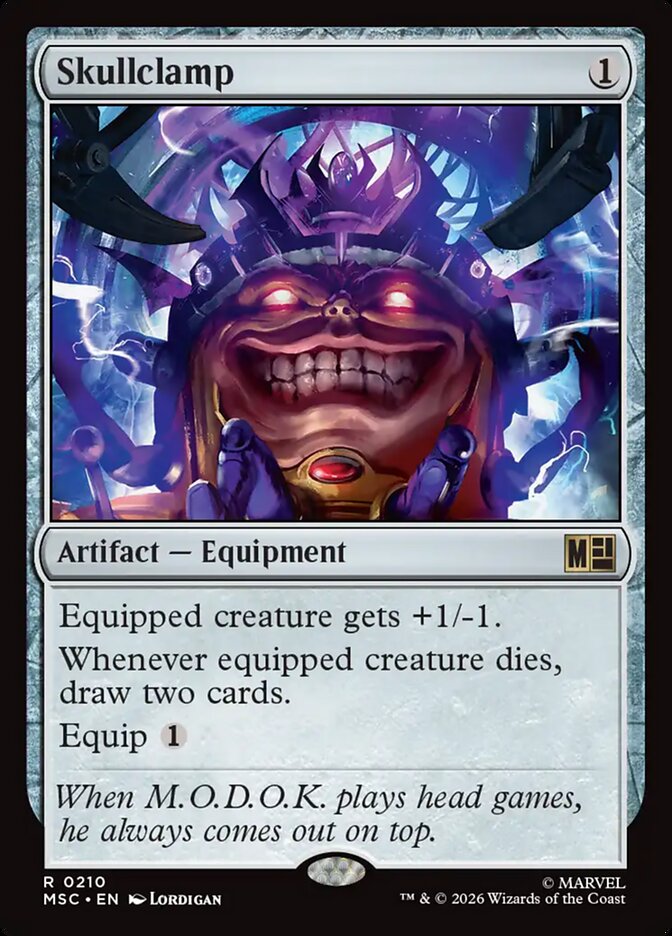 Skullclamp [ #0210 Surge Foil ] (MSC-R)