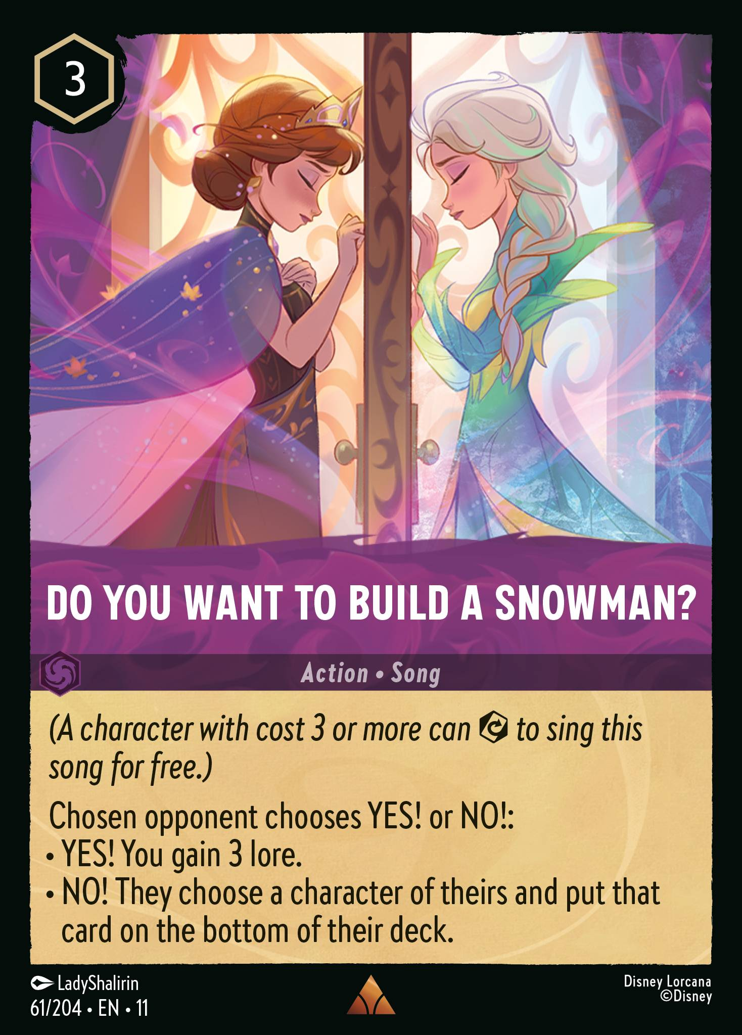 Do You Want To Build A Snowman? (061/204 - Winterspell)  Rare