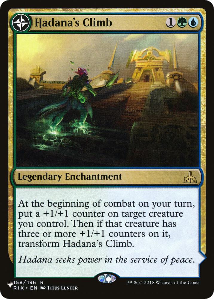 Hadana's Climb // Winged Temple of Orazca (RIX-R-LIST)
