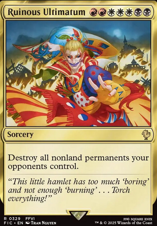 Ruinous Ultimatum [ #0329 ] (FIC-R)