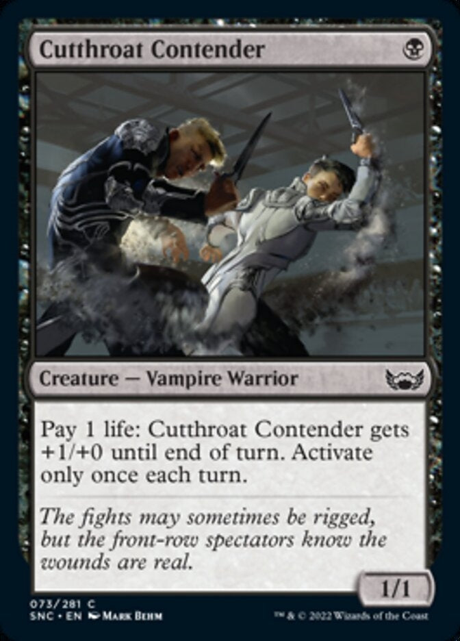 Cutthroat Contender [ #073/281 ] (SNC-C)