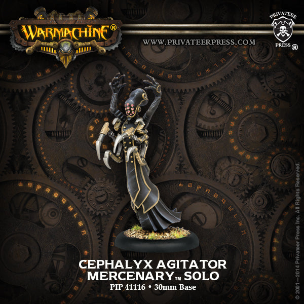 Warmachine: Mercenaries - Cephalyx: Agitator, Solo (Metal)