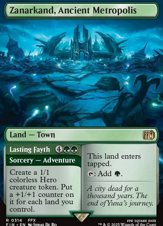Zanarkand, Ancient Metropolis // Lasting Fayth [ #0314 Alternate Art Towns ] (FIN-R)