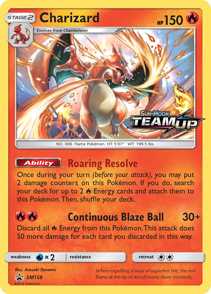 Charizard - SM158 (SM:PR) Promo - Near Mint Holofoil