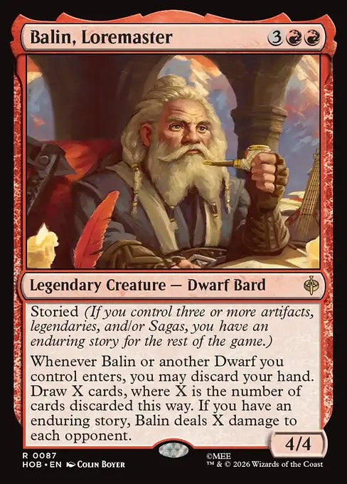 Balin, Loremaster [ #0087 ] (HOB-R)