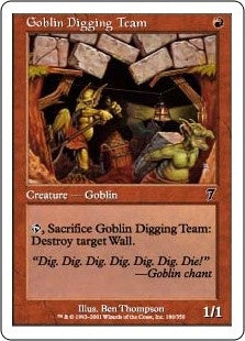 Goblin Digging Team (7ED-C)