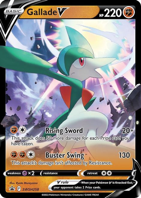 Gallade V - SWSH258 (SWSH:PR) Promo - Near Mint Holofoil