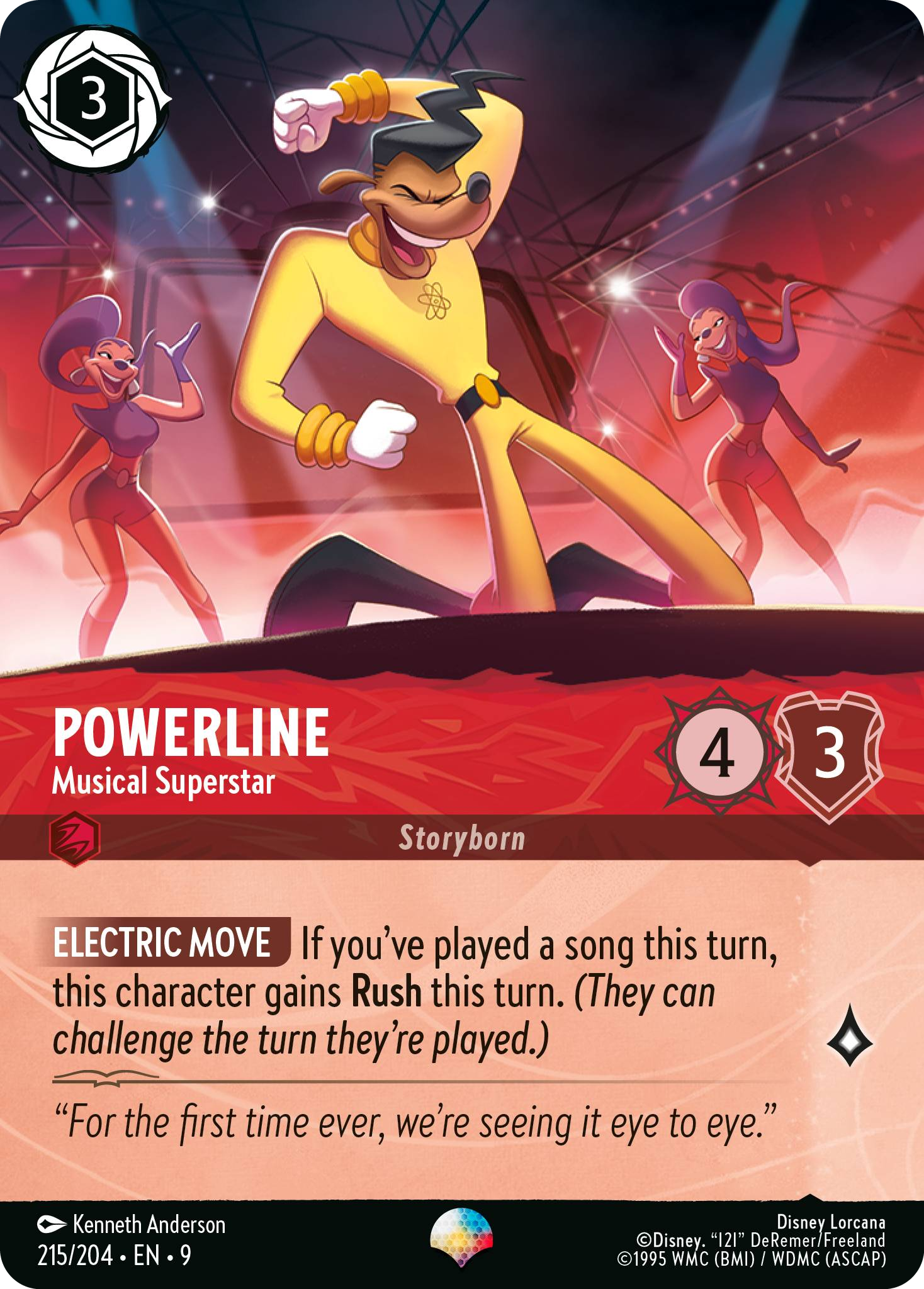 Powerline - Musical Superstar (Fabled - 215/204)  Epic